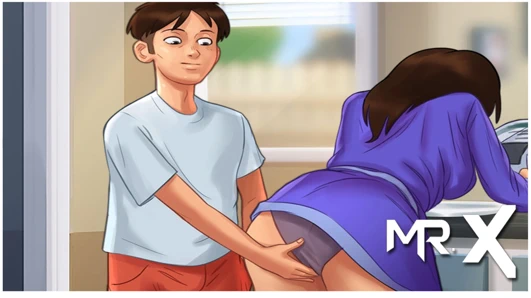 Summertimesaga - mutfakta olgun anne okşama e2 # 33