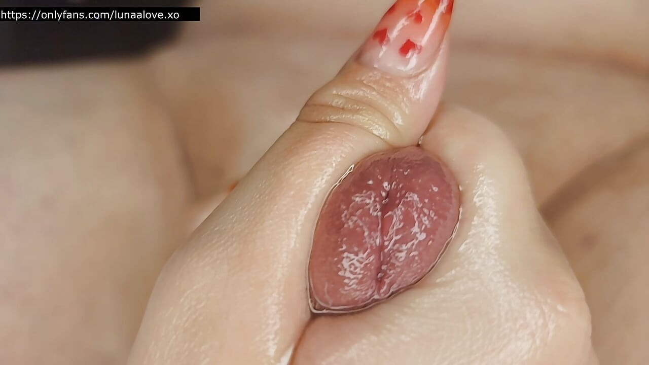 Extreme Close Up Handjob - Watch This Cock Shower The Camera In Cum! Slow and sensual handjob
