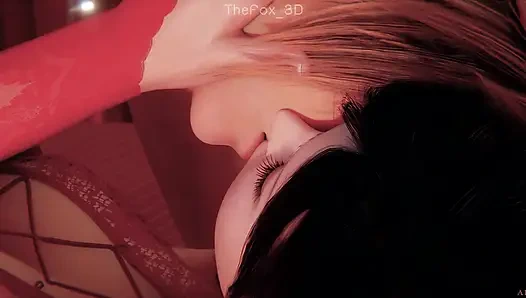 Final fantasy 7 ff7 - tifa + aerith tüm işler 2026 bölüm 1 wm tam renk notlama (ses) aries'in sahip olduğu animasyon 3d hentai