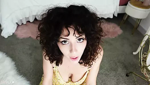 Defiant üvey kız tarafından yarak emiyor