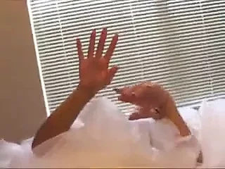 Black Guy Breeding White Wife on Her Wedding Day Porn