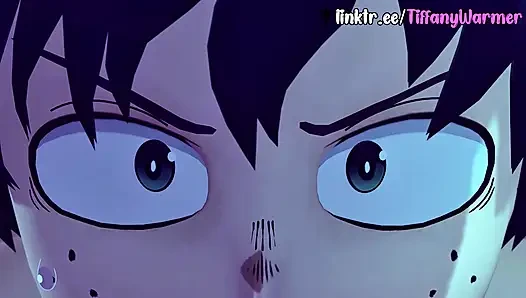 Deku ragdoll'un sıkı amını dolduruyor