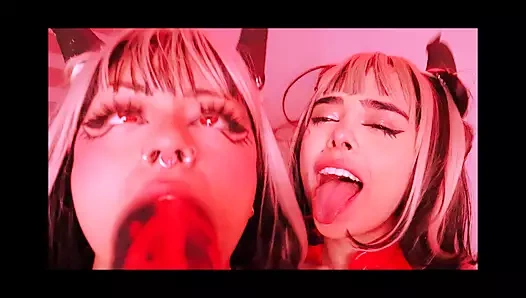 Seksi iblis succubus bakire amcık yiyor cadılar bayramı özel