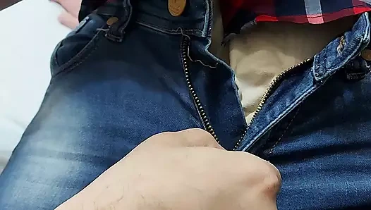 Came home after work and had surprise a clit orgasm from his magic fingers