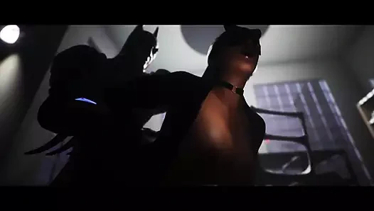 Batman ve Selina: asla bitmeyecek dans - hentai