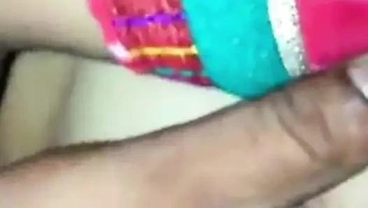 Köylü çift geceleri domaltarak seks yapıyor
