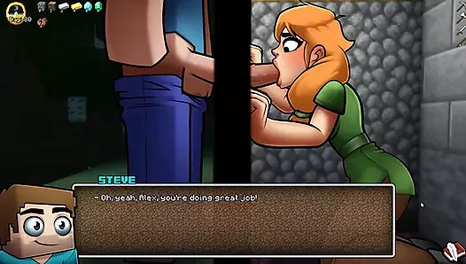 Hornycraft minecraft parodi hentai oyunu pornplay ep.16 cadı iksir yapmak için spermimi topluyor