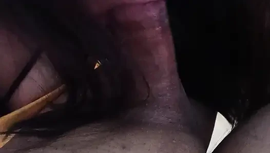 Big Tits Wife Side BlowJob