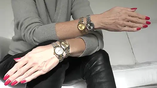 Lüks saatlerim seni çok azgın yapıyor, JOI, Leydi Victoria Valente