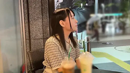 A118F10 It's natural to be cautious about your first dating app! A beautiful black-haired girl who came knowing she was going to shoot privately! Wild sex in one-night mode!