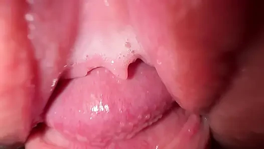 Extremely close up fuck tight teen pussy