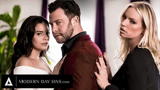 Modern zamanların günahları - aldatan koca, karısı diğer odada beklerken gizlice sahibesini sikiyor