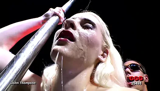 Ggg John Thompson- Ashlee Cox ve Linda Lush birden fazla devasa yarakla ıslanıyor ve vahşileşiyor grup seks sikişiyor