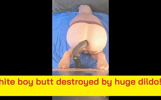 Anal Extreme - Büyük Yapay Penis Delindi Femboy Göt 3