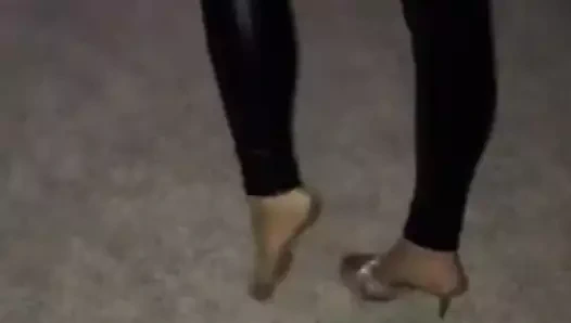 parlak bağbozumu külotlu çorap