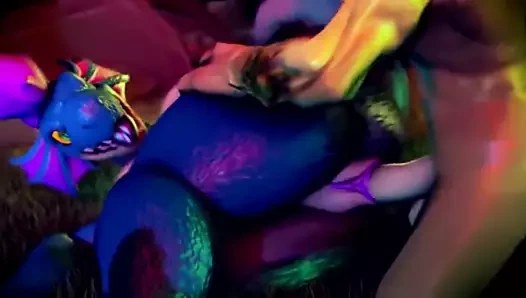 Sihirli ejderhayı sikeyim