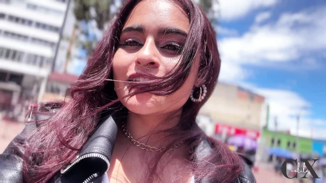 Colombian Teen Has Risky Public Sex with Stranger in a Bar Bathroom! - Cxlila