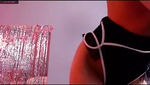 Sevimli Asya web kamerası kız mastürbasyon yapmak içinde yatak odası