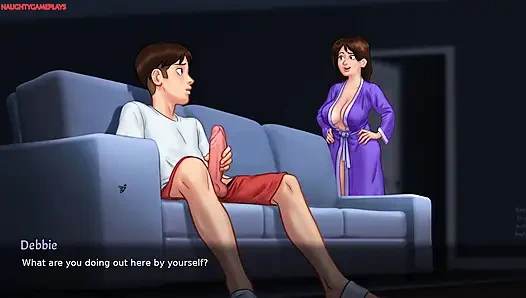 Yaz mevsimi efsanesi darkcookie'den bölüm 30 - orta yaşlı seksi ev sahibi büyük yarağını emiyor ve ona güzel bir ayakla muamele çekiyor