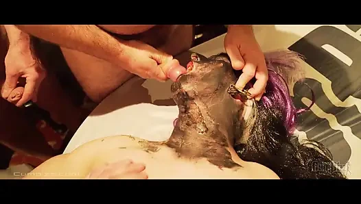 Genç sinterklaas partisi dölleme grup seks