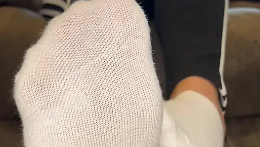 Sessiz Çorapla Azdırma - Ivys Feet - Ayak Sikişi