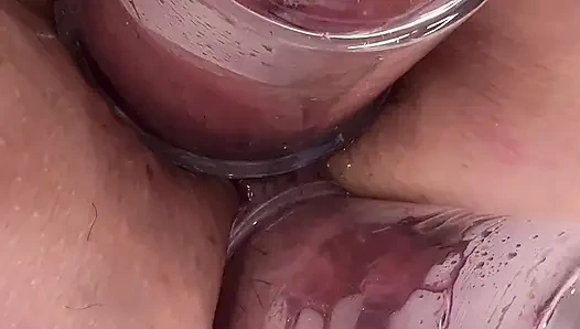 Aşırı anal ve amcık pompalama sonbahar 2025