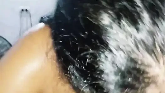 Bakış açısı derlemesi: çarpıcı latin iri güzel kadın gırtlağına kadar sakso çekiyor.