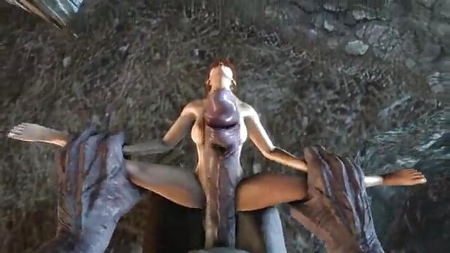 Kasumi ki vishal saiklop rakshsi fakir 3 boyutlu enimeshan dvara sabhi tarah se chudaee