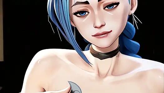 Jinx 31 talimatı için nasıl mastürbasyon yaptığını söylerken seni övüyor