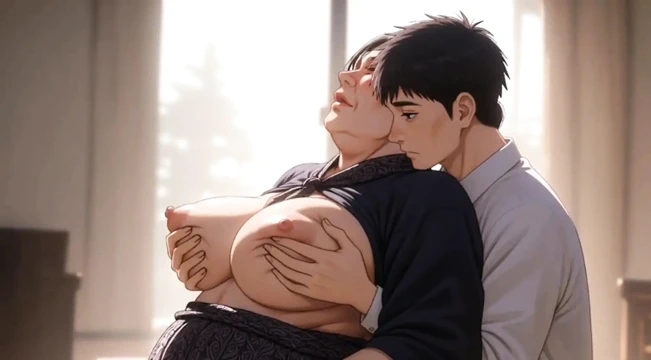 Üvey anne üvey oğlunu sikiyor