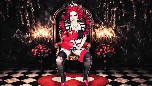 Kraliçenin fetiş baskısına itaat et