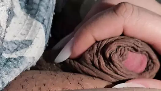 Üvey oğul üvey annenin elindeki yarak çok büyük olduktan sonra küçülüyor