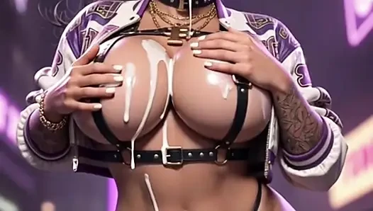 Animated Humiliation Domination Strip Tease Thick Curved Big Tits