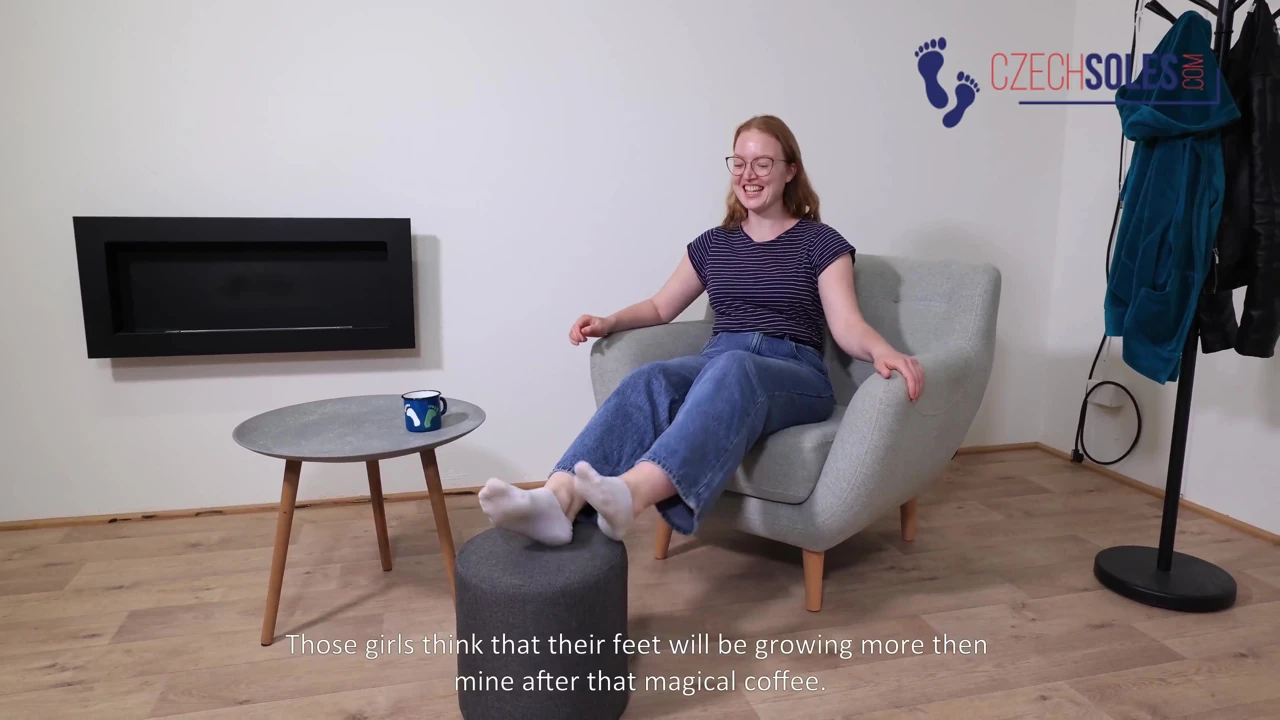 Growing Her Own Feet to Ridiculous Size
