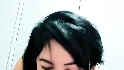 Busty Stepmom and Horny Stepson Alone at Home Share the Same Bed, Hot Girl Makes a Surprise and Accidentally Loves Her Pussy