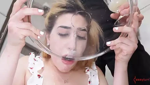 göt toyed itaatkar olarak onu usta komutları yapar