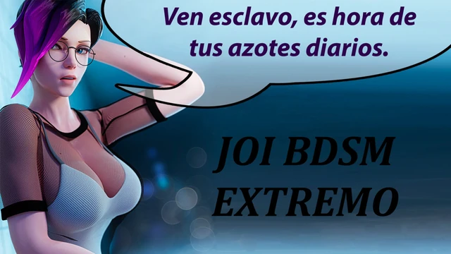 SPANISH JOI Quiero tu culo color rojo