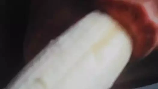 Ne lezzetli bir muz!!