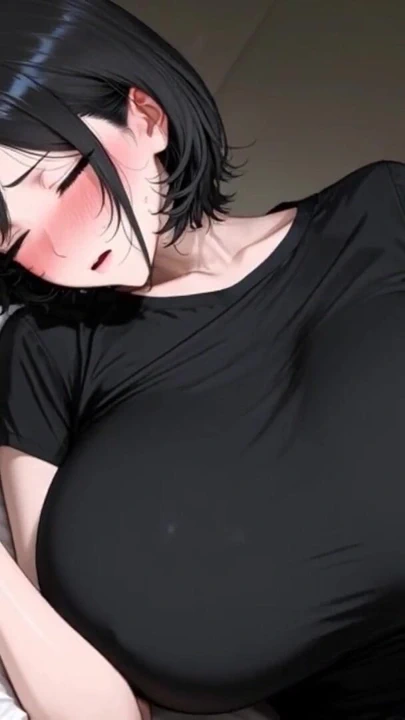 Siyah saçlı kısa güzellik büyük göğüsler baştan çıkarma | Klip 1