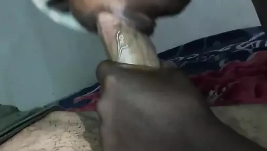 İnsan yarağı beyaz yarakla zenci emiyor
