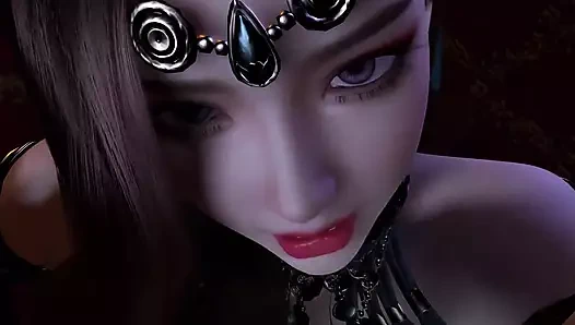 Kostümlü elbiseli 3 boyutlu mükemmel kız arkadaş çok sert sikiliyor