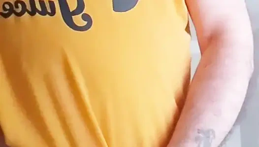 Cumshot in the cemetery toilet.🤦