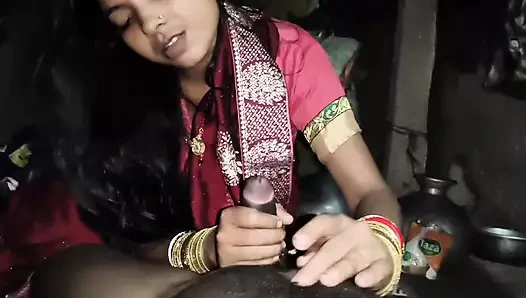 Köylü yeni evli çift ilk gece sikişiyor