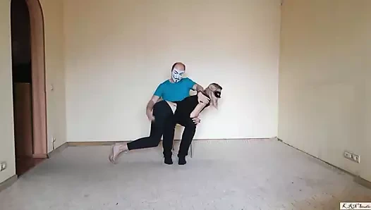 Orta yaşlı seksi kadın seansı #23 şaplak