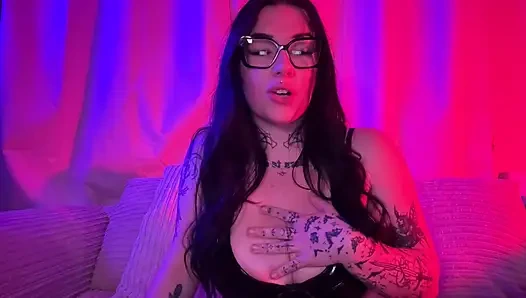 Gotik kız baskın kontrol