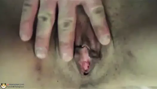 Karım ve ben bir otel odasında sikişiyoruz.