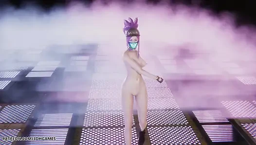 Aespa - armageddon - akali seksi striptiz