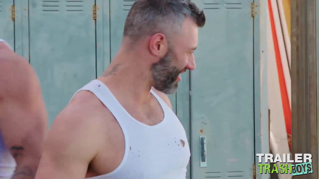 TRAILERTRASHBOYS Daddy Drew Sebastian Barebacks Cole Connor