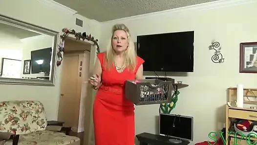 My Cougar MILF Stepmother Finds Out That I've Been Jacking off Into Her Underwear