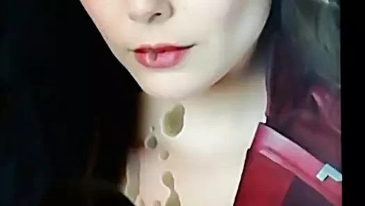 Elizabeth Olsen cum tribute
